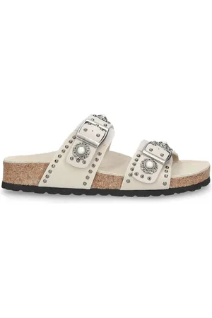Elena Iachi Sliders, female, , 3 UK, Ergonomic Sandals with Studs