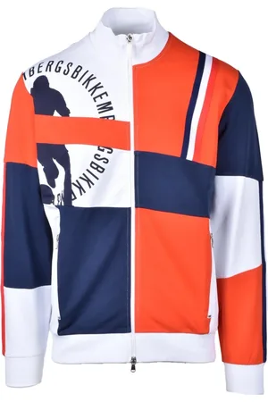 Bikkembergs Zip-throughs, male, , M, Cotton Elastane Sweatshirt