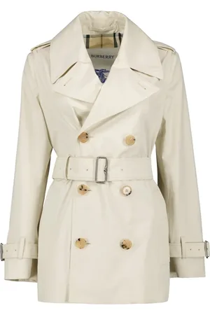 Burberry Cotton Gabardine Trench Coat