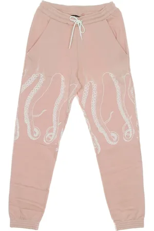 Octopus Sweatpants, female, , L, White/ Tracksuit Joggers for Women