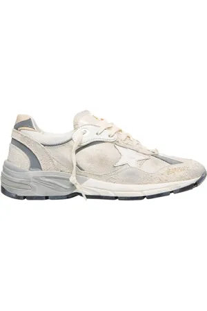 Golden Goose Grey Running Dad Trainers
