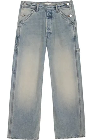 LAURENCE BRAS Wide Jeans, female, , W29, Cargo Cotton Straight Jeans