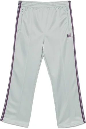 Pins & Needles Straight Trousers, male, , S, Elasticated Waistband Trousers with Side Stripes