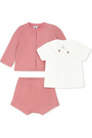 Petit Bateau Cotton Sports Suit Set