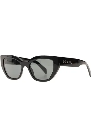 Prada Cat-eye Sunglasses with Oversized Logo