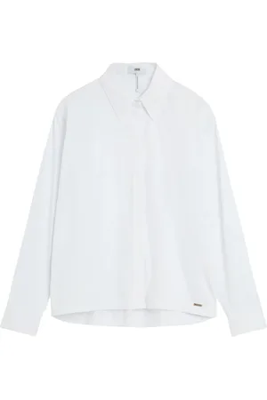 Cinque Minimalist Blouse with Kent Collar