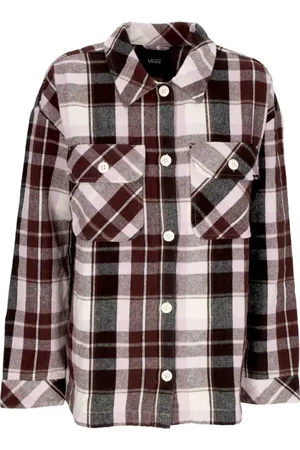 Vans Flannel Long Sleeve Shirt with Collar