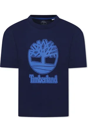 Timberland Cotton T-Shirt with Tree Logo
