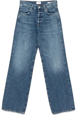 Citizens of Humanity Loose-fit Jeans, female, , W25, Indigo Button-Front Jeans