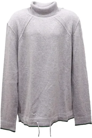 Paolo Pecora Kid Turtleneck Jumper Grey Melange