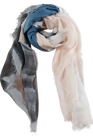 Faliero Sarti Scarves, female, , ONE SIZE, Abstract Fringed Scarf for Women