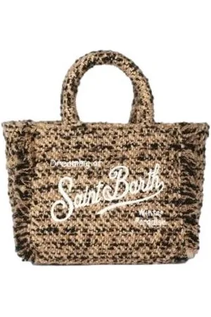MC2 SAINT BARTH Tote Bags, female, , ONE SIZE, Winter Handbag with Wool Handles