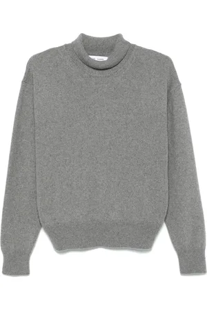 Samsøe Samsøe Turtlenecks, female, , S, Grey Melange Turtleneck Jumper