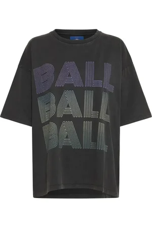 Ball T-Shirts, female, , 2XL, Oversized Tee with Half Sleeves