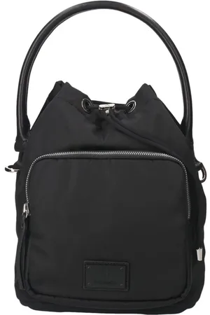 Premiata Handbags, female, , ONE SIZE, Nylon Backpack with Silver Accents