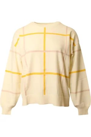 Cycleur de luxe Round-neck Knitwear, female, , S, Yellow Lena Knitwear Jumper