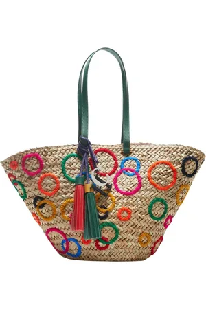 Carolina Herrera Tote Bags, female, , ONE SIZE, Multicolor Circles Charm Bag