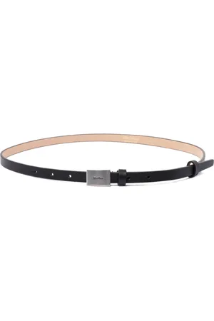 Max Mara Logo Plaque Belt