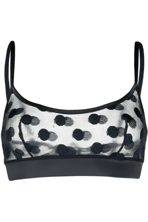 ERES Sheer Lace Bra with Polka Dots