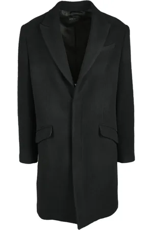 Costume National Contemporary coat with button closure