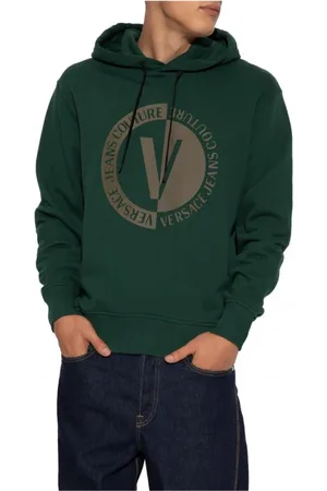 VERSACE Dark Hooded Sweatshirt