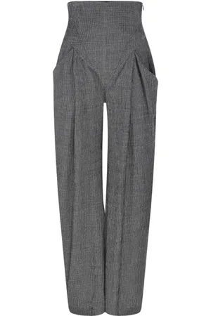 ALESSANDRO VIGILANTE Wide Trousers, female, , XL, Charcoal Pant for Men