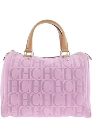Carolina Herrera Handbags, female, , ONE SIZE, Tattooed Leather Handbag