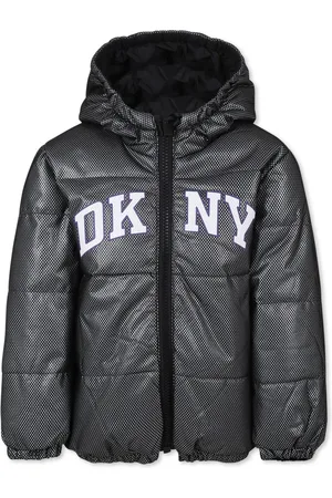 DKNY Reversible Quilted Down Jacket