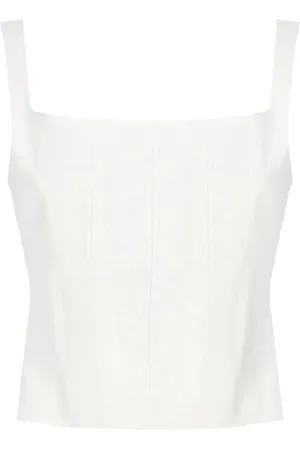 Nü by Staff Sleeveless Tops, female, , S, Wide Neck Shoulder Strap Top