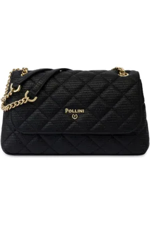 Pollini Shoulder Bags, female, , ONE SIZE, Quilted Printed Shoulder Bag Night