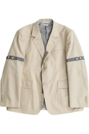 Thom Browne Blazer Jacket with Striped Lining