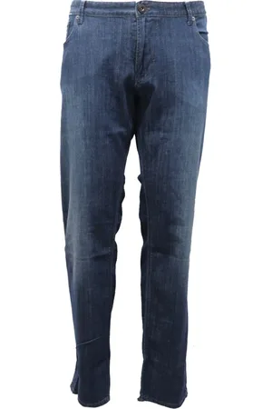Emporio Armani Denim Trouser in with Model 3K1J06
