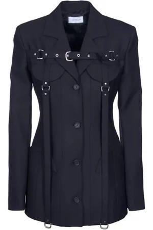 OFF-WHITE Blazers, female, , S, Cargo Round Pocket Jacket for Women
