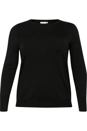 Kaffe Round-neck Knitwear, female, , L, Deep Knit Pullover Jumper