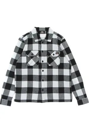 Dickies Shirts, female, , L, Flannel Long Sleeve Shirt Women
