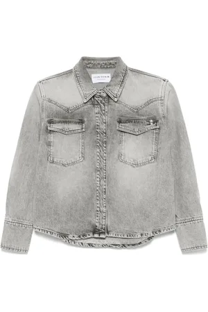 Icon Denim Denim Shirts, female, , S, Stylish Grey Shirts In Blue
