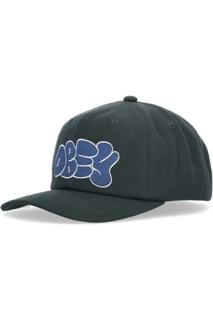 Obey Caps, male, , ONE SIZE, Dark Cedar Flat Brim Snapback Cap