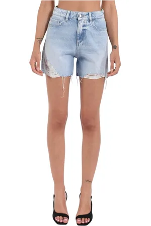 Icon Denim Denim Shorts, female, , W31, Denim shorts with five pockets