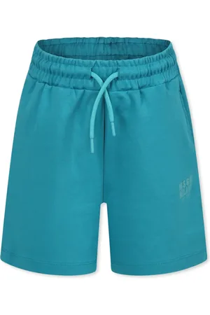 Msgm Shorts, unisex, , 4 Y, Brushed Cotton Sporty Shorts