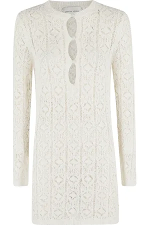 Loulou Studio Knitted Dresses, female, , XS, Elegant Lace Stitch Dress