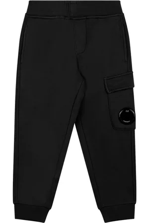 C.P. Company Sweatpants, male, , 2 Y, Track Trousers with Lens Detail