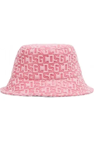 GCDS Hats, female, , ONE SIZE, Bucket Hat with Monogram