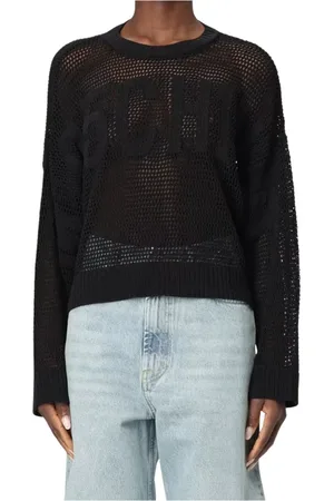 Moschino Round-neck Knitwear, female, , XS, Jumpers for Stylish Look
