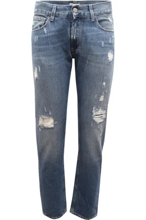D.A. Daniele Alessandrini Slim-fit Jeans, male, , W30, Italian Couture Trousers Made in Italy