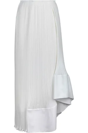 Lanvin Pleated Midi Skirt