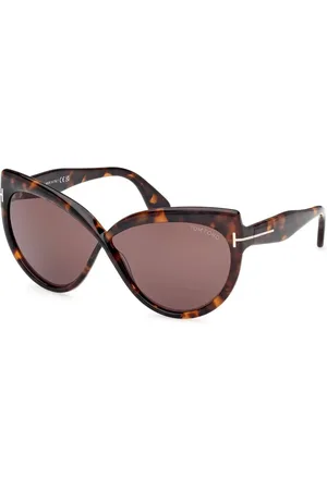 Tom Ford Sunglasses, female, , 65 MM, Beatrice Sunglasses in Dark Havana Acetate