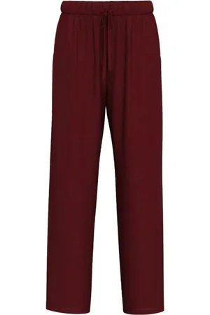 MARELLA Straight Trousers, female, , L, Bordeaux Elegant Women