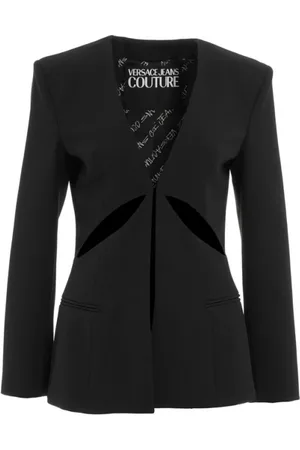 VERSACE Modern Blazer with Cut-Out Details