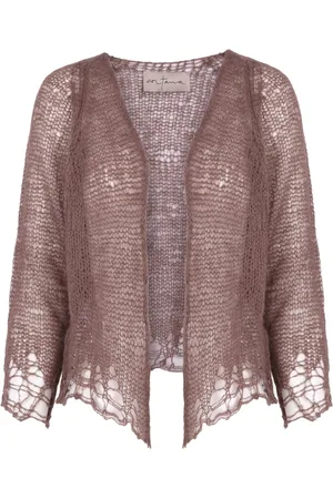 Cortana Cardigans, female, , M, Onye, short open knit jacket