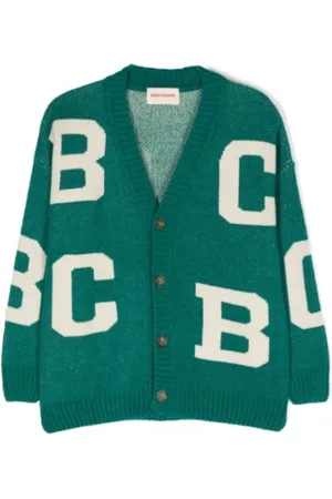 Bobo Choses Letters Cardigan V Neck Jumper